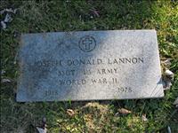 Lannon, Joseph Donald